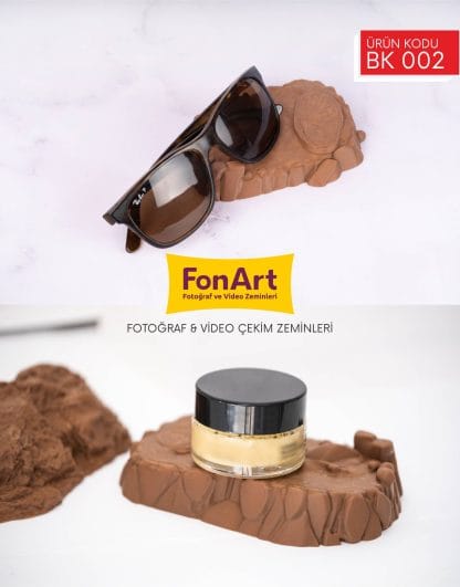 Ürün Fotoğraf Çekim Dekoru / BK 002 / Koyu Kahve - Görsel 5