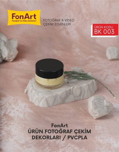 Ürün Fotoğraf Çekim Dekoru / BK 003 / Açık Kahve - Görsel 3